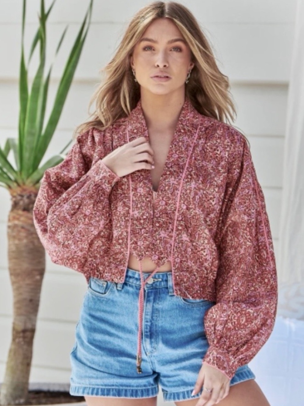 Free People Rosalina Quilted Jacket Size XS